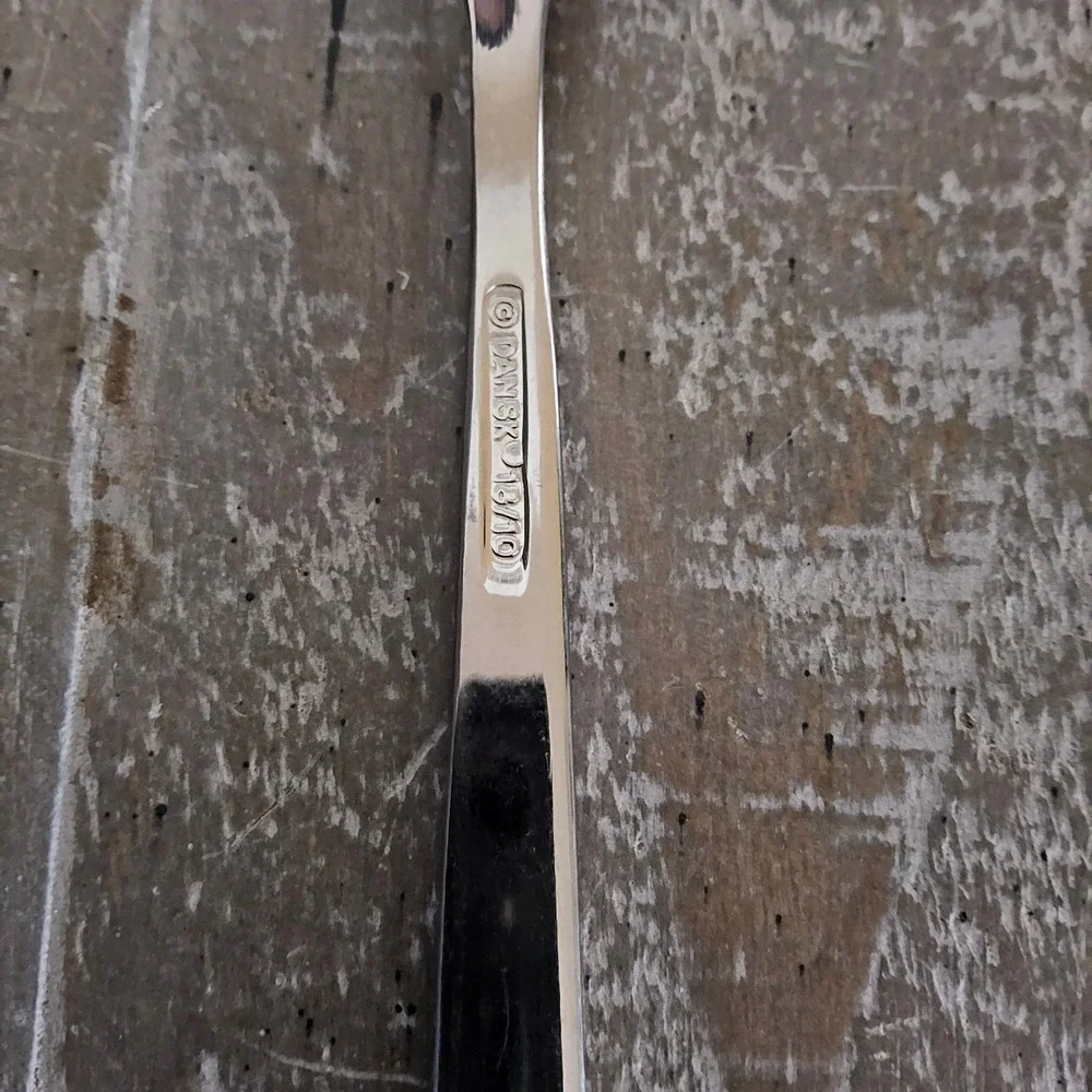 Dansk Meridian Butter Spreader Set of 2 Stainless Steel 18/10 MCM Flatware